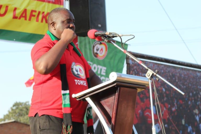 Kamatcheni kazombo touts Saulos Chilima as man of his promises