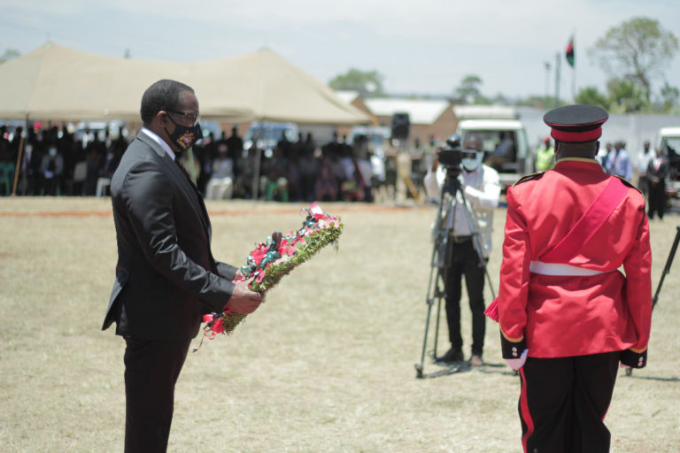 President Chakwera leads Malawians in remembering the fallen heroes