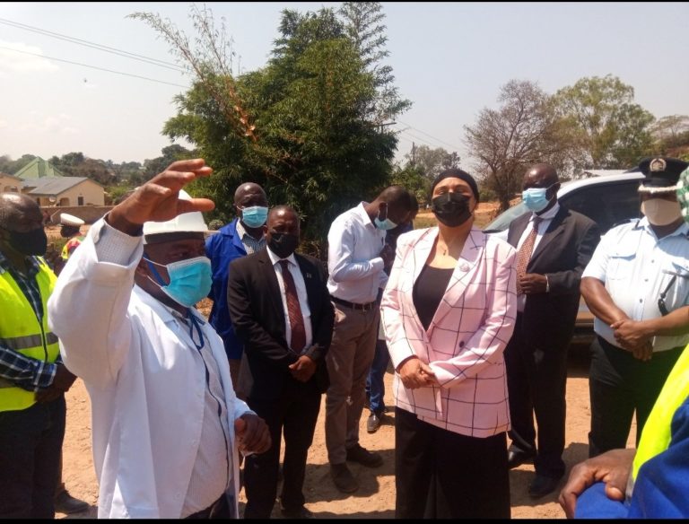 Mia impressed with construction of security staff houses in Karonga