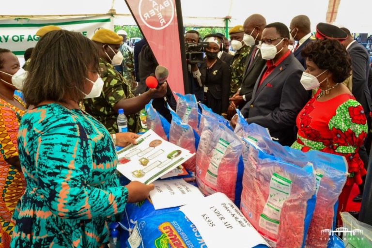 President Chakwera Launches 2021/22  AIP, optimistic about bumper yield as 3.7 million families set to benefit