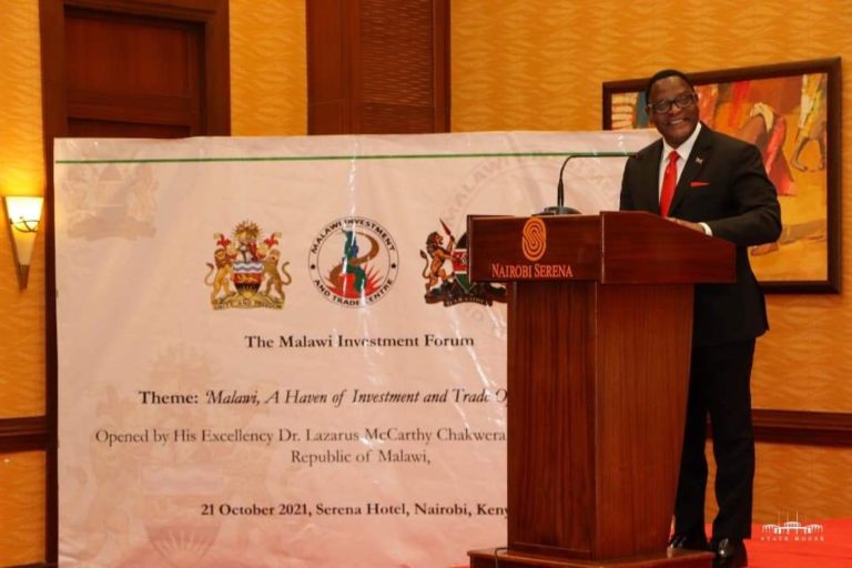 President Chakwera’s relentless approach to woo Foreign Investors on his trip commended