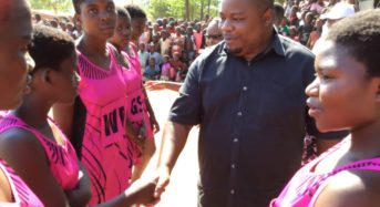 Nankhumwa launches K10 Million primary schools football and  netball trophy