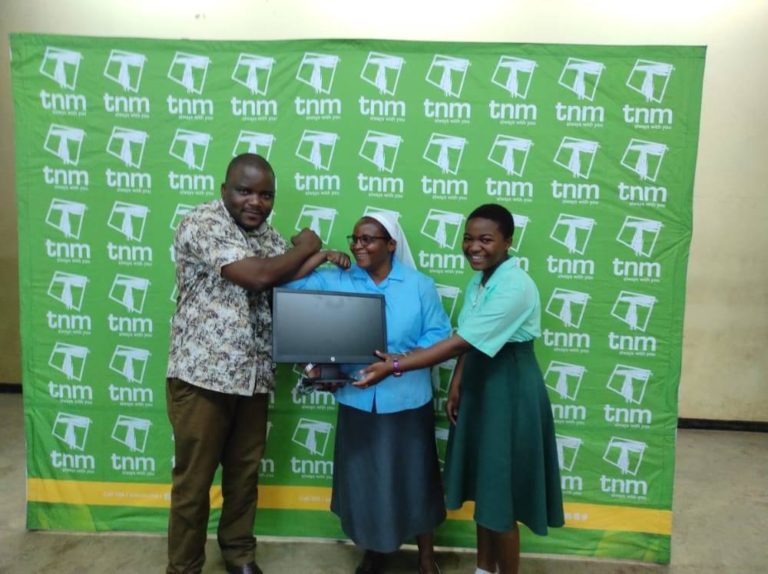 TNM donates computers with internet to St Marys Secondary School