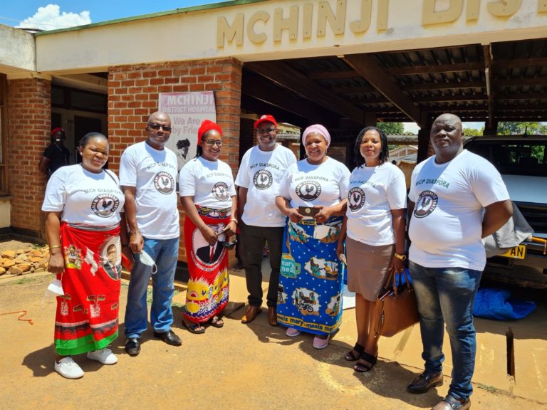 MCP Diaspora donates K2 Million Christmas/New Year treat to Patients at Mchinji District Hospital