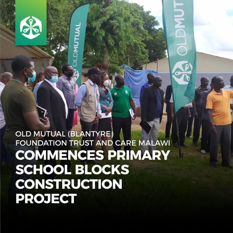 Old Mutual, Care Malawi to construct school blocks in Mchinji