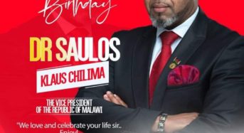 Malawians wish Chilima  happy birthday as he turns 49
