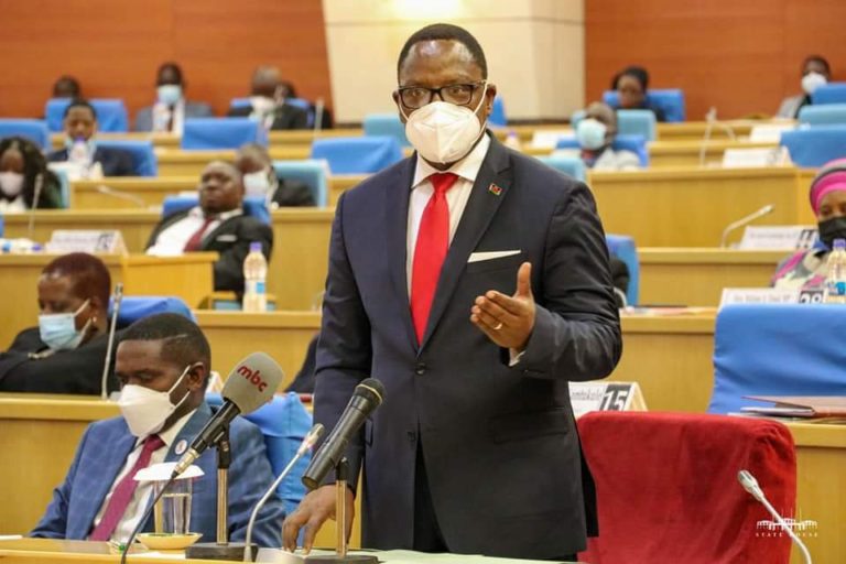 President Chakwera  Answers SONA questions in Parliament