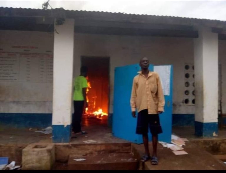Fire guts school office in Rumphi