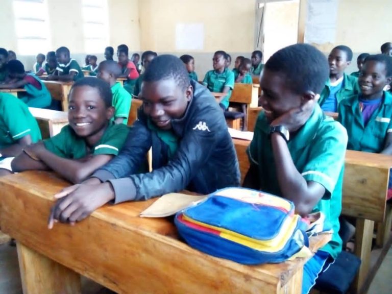 Kasungu School gets desks donation from NatureKit