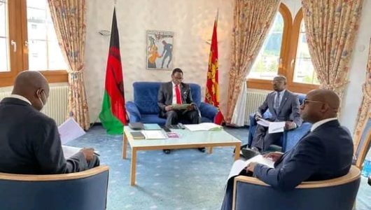 President Chakwera gets ready for World Economic Forum