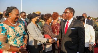 President Chakwera back home from UNGA Trip