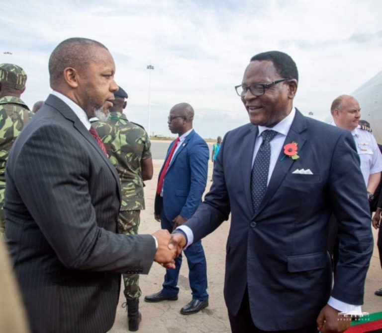 Chilima pats Chakwera on the back for bagging US$88.3 million Rapid Credit Facility from IMF