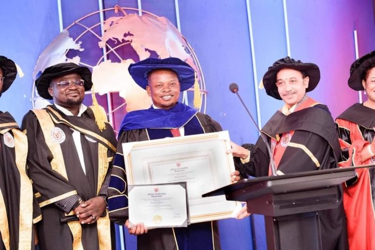 Indian University confers Prophet Bushiri with another honorary doctorate
