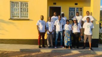 Malawians in Ireland Donate a modern house to elderly woman in Mangochi