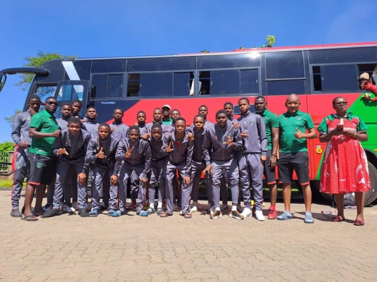 Malawi Under- 17 teams leave for Lilongwe ahead of the AUSC Region_5 games<br>