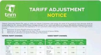 TNM reduces Voice-PayGo prices by 10%