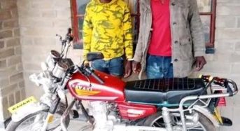 Two in custody for stealing a motor vehicle in Ntchisi