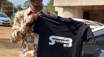22-year-old Harold Simosha shines with cloth branding business