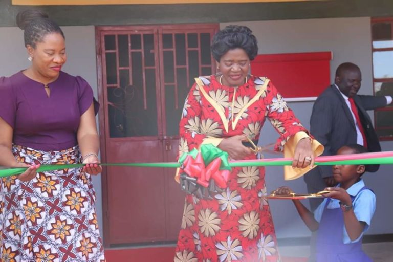 First Lady  Chakwera appeals for more help to alleviate classroom shortages