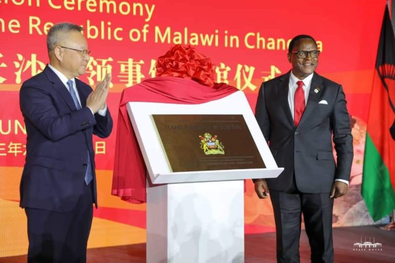 Chakwera opens Malawi’s first Consulate in China