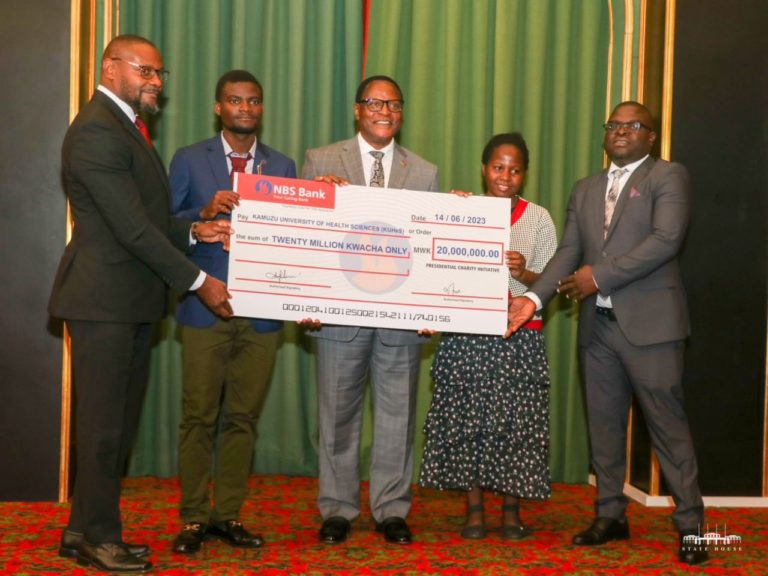 Chakwera donates K120 Million to 427 needy public university students