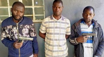 3 arrested over illegal possession of firearms, ammunition in Lilongwe