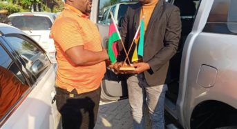 Skeffa in Tete at the invitation of Mozambican Government