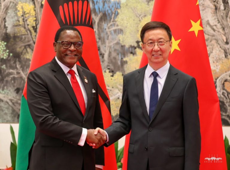 Chakwera applauds trade ties between China and Malawi
