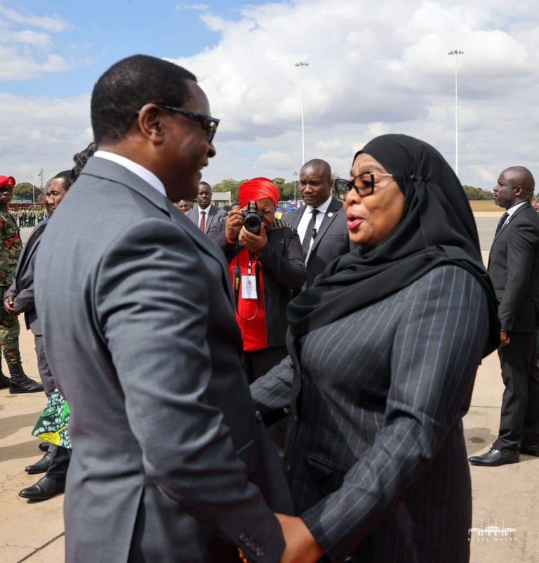 Tanzanian President jets in for a three-day official visit