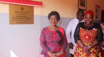 Madame Chakwera  applauds steps towards Universal Health Coverage as she officially opens Nguluwe Health Post