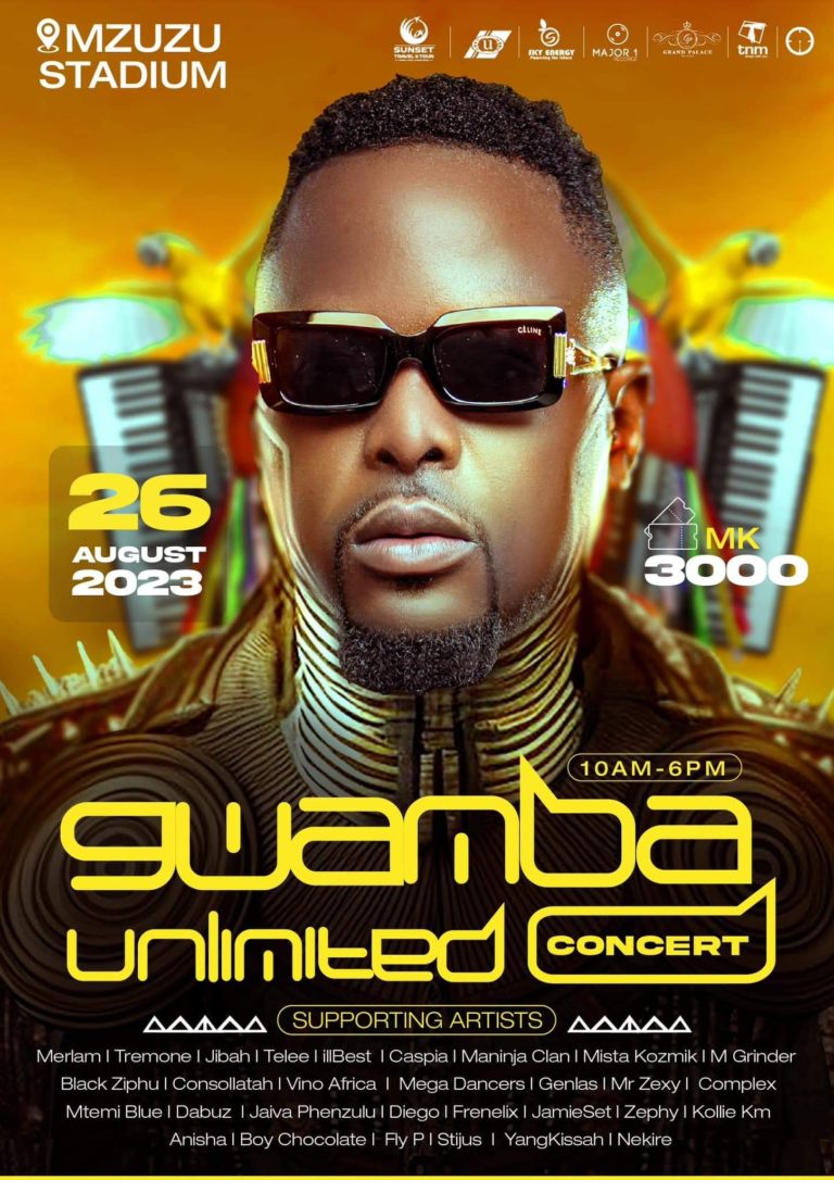 Gwamba unlimited concert set for Saturday at Mzuzu Stadium