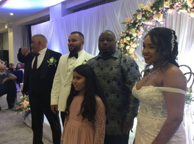 Nankhumwa attends  wedding reception of Tahir Suleman, donates a fridge