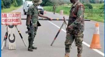 Four MDF soldiers fired over bribes at a security checkpoint