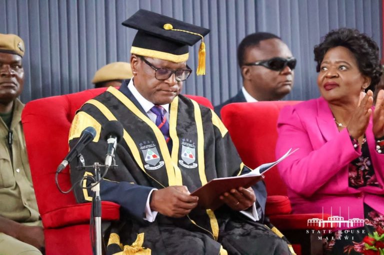 Consider establishment of a climate change 
<br>research centre – Chakwera tells MUST
