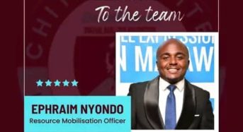 Chitipa United appoints Bushiri’s spokesperson ‘Ephraim Nyondo’ as resource mobilisation officer