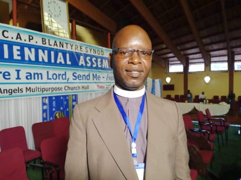 Rev. Anderson Juma elected CCAP Blantyre Synod General Secretary, takes over from Billy Gama