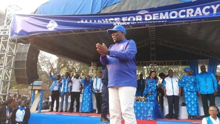 Chihana promises to fix everything within 100 days of being in power as Malawi President