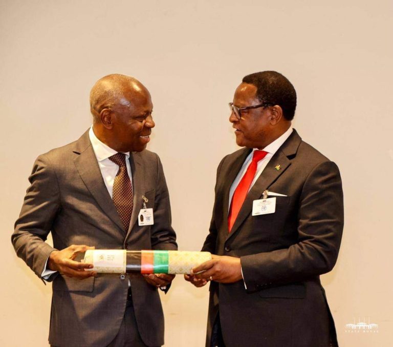 Chakwera garners support for Tropical Cyclone Freddy victims