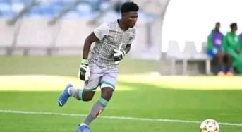 Flames goalkeeper Brighton Munthali to be out for three weeks