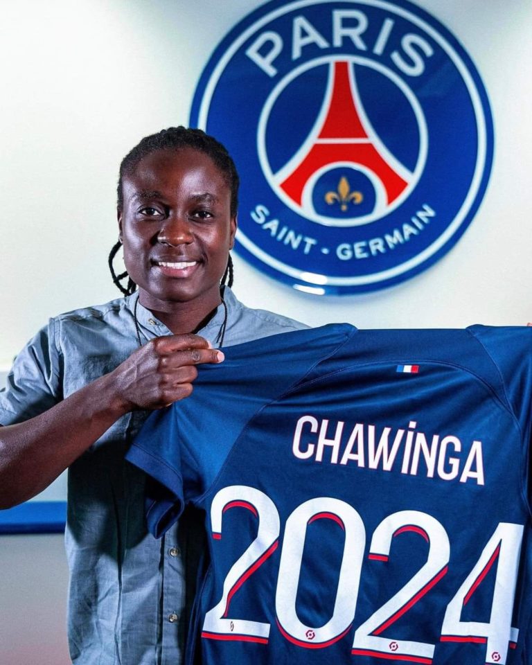 Scorchers Captain Tabitha Chawinga joins PSG Feminines