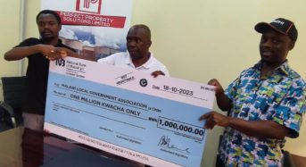 Perfect Property solutions Ltd a real friend in time of need donates K1Mn to MALGA