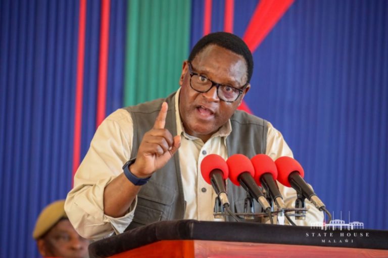President Chakwera urges local private sector companies to embrace Press-cane