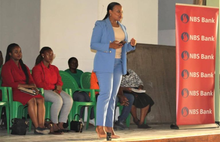 NBS Bank motivates girl learners at Stella Maris Secondary School