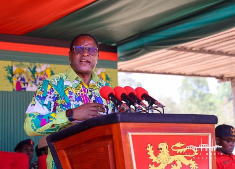 Chakwera launches HPV, Tipewe Cholera and COVID-19 campaign; hails workers for their commitment