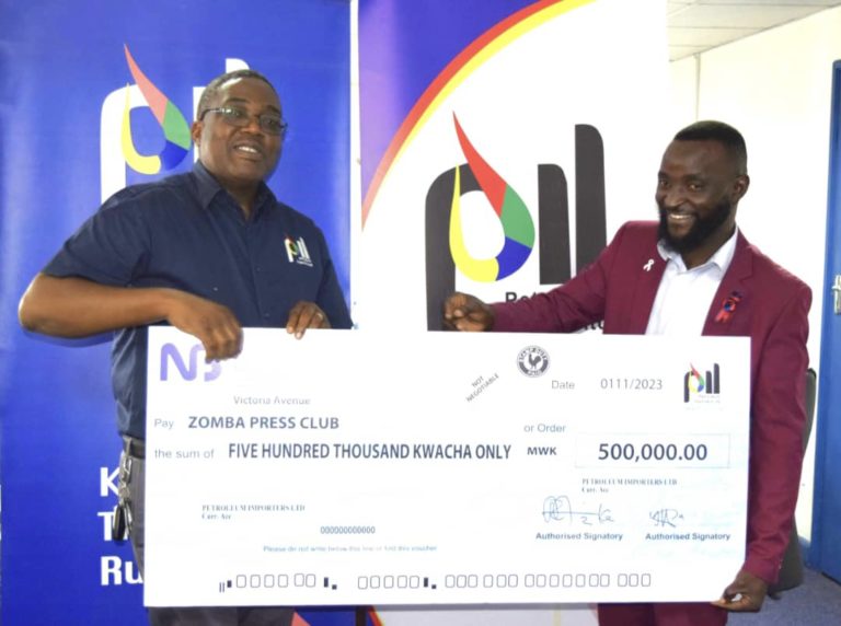 PIL oils Zomba Press Club AGM