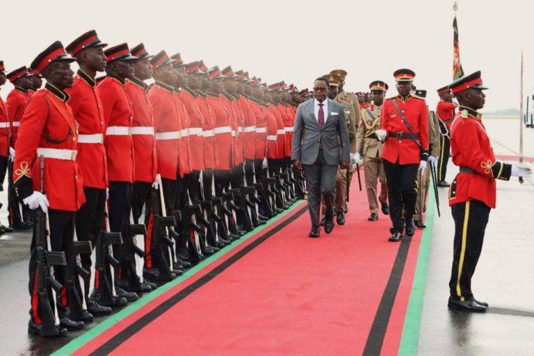 Chakwera jets back home
