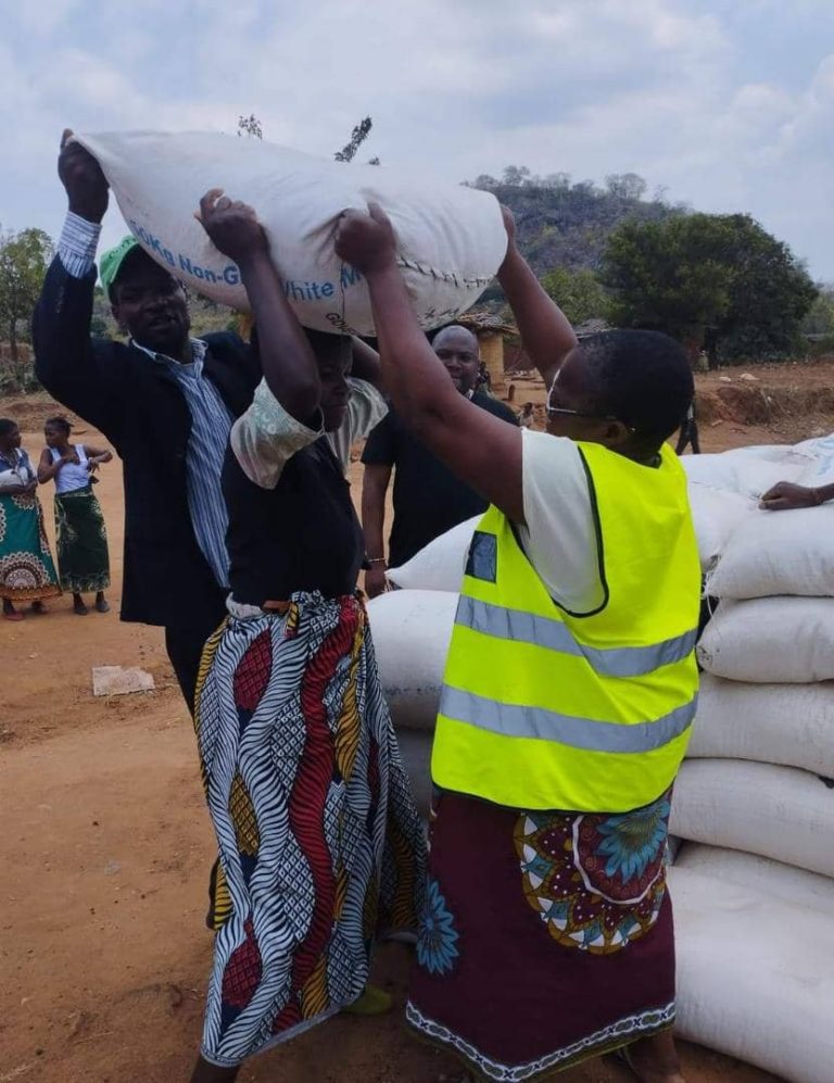 President Chakwera nodes to food release under the lean season food insecurity response program-4.4 million food insecure people to benefit