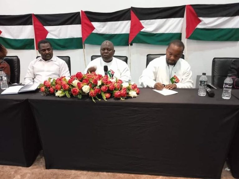 FDRD in solidarity walk for people in Gaza
