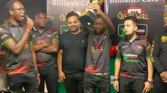Malawi’s Grievin Stanford wins pool tournament in Zambia