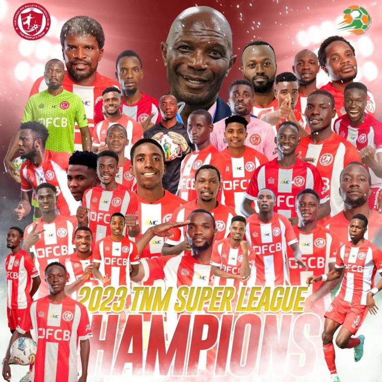 Bullets win fifth-straight TNM Super League title after a 1-1 draw against Silver Strikers, Blue Eagles relegated